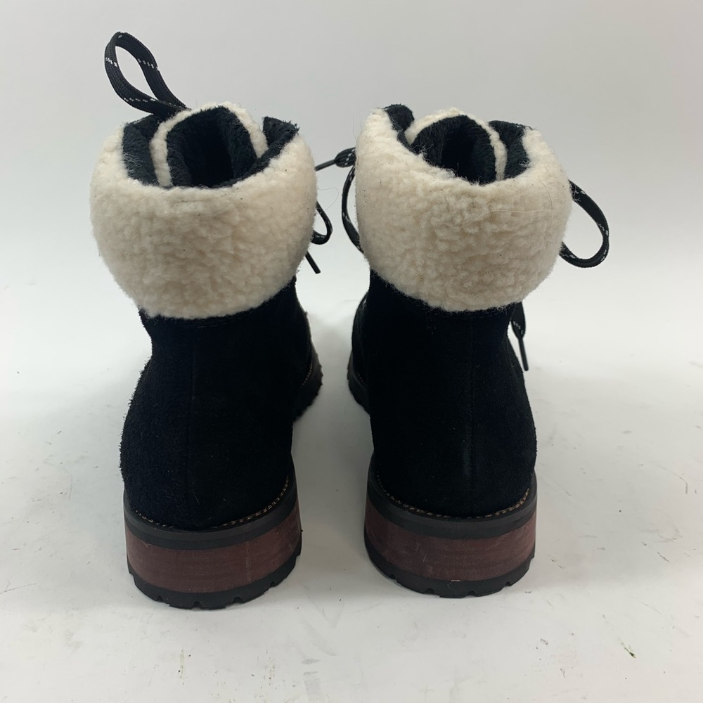 Lace up winter booties